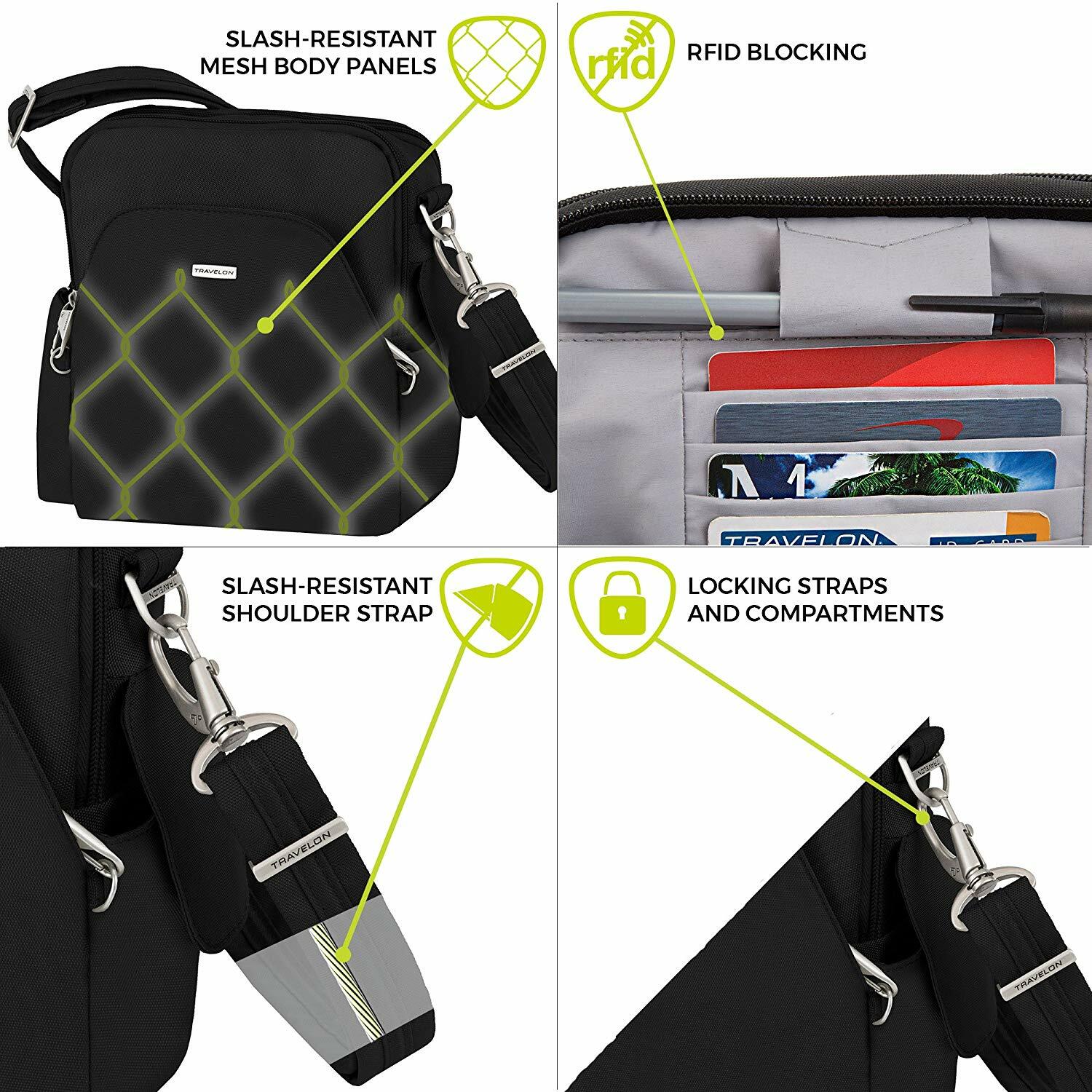 Travelon Anti-Theft Travel Bag with RFID protection