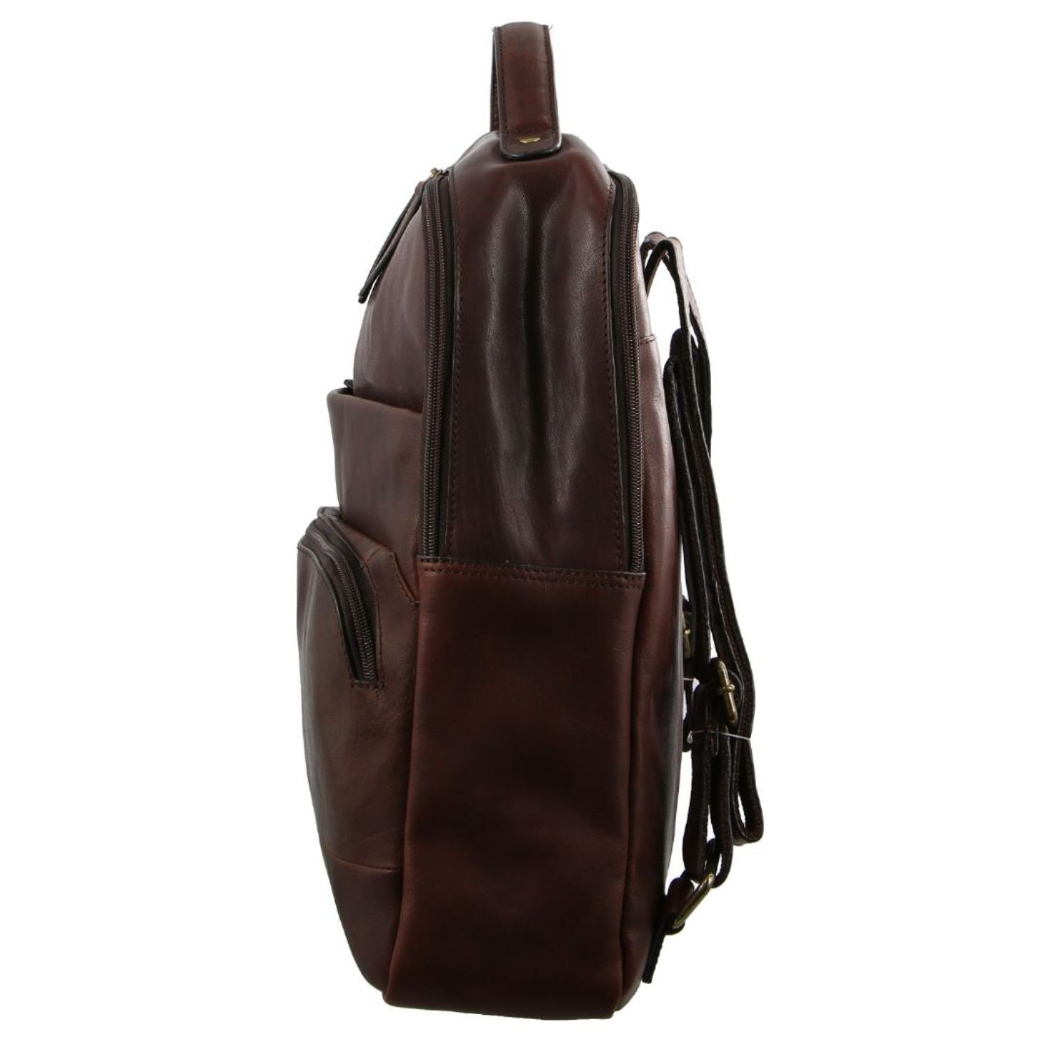 pierre cardin backpack leather