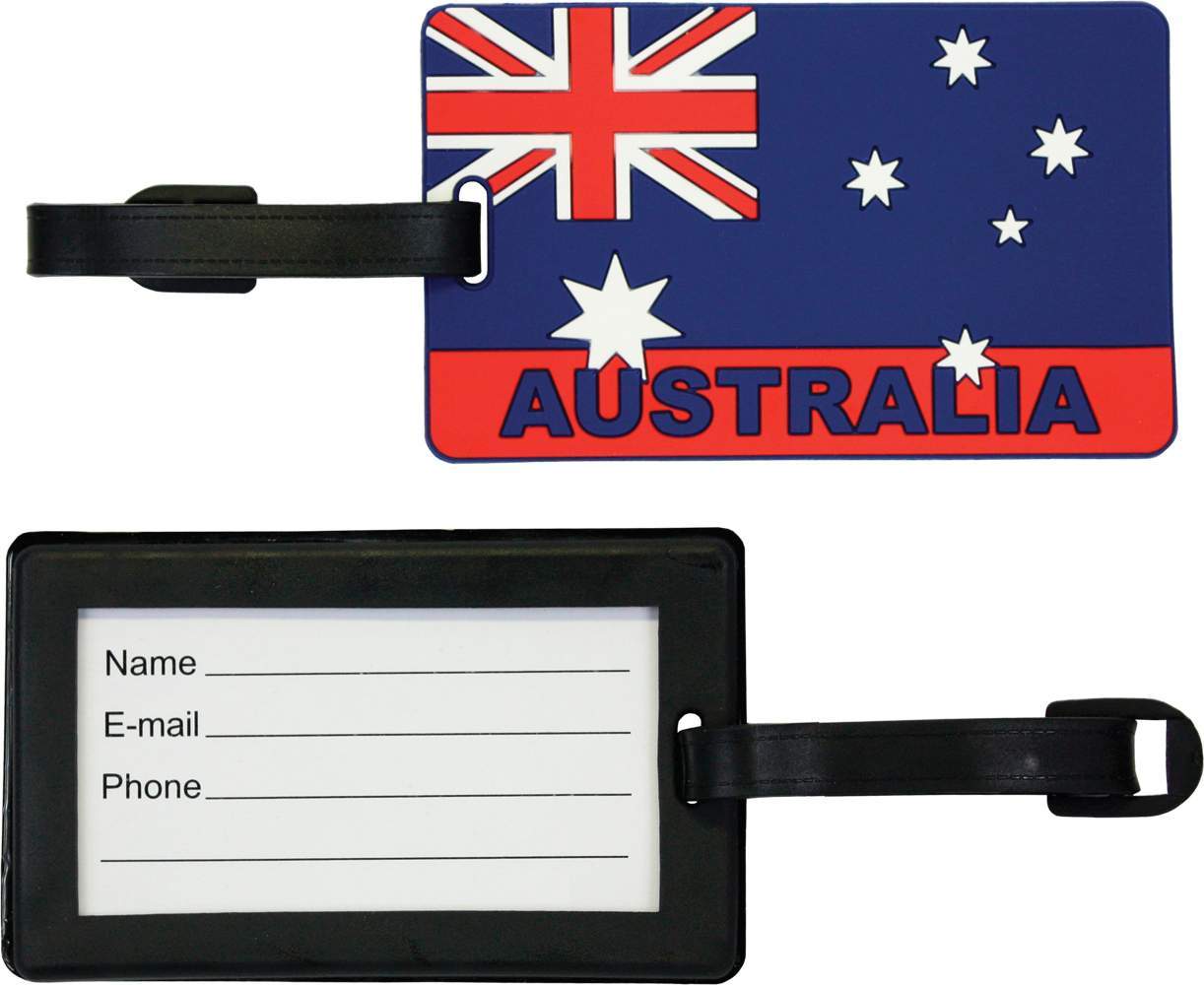 Edge Luggage Tags Australian Flag