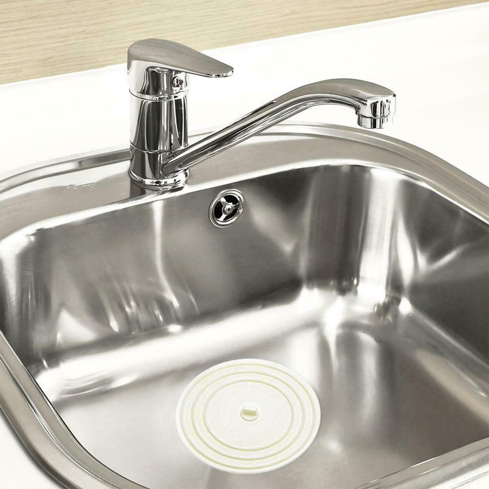 Kitchen Sink Plug Eight Space 4pcs Universal Drain Plug Bathtub Basin Suction Stopper Rubber Plug for Kitchens Bathrooms Laundries 