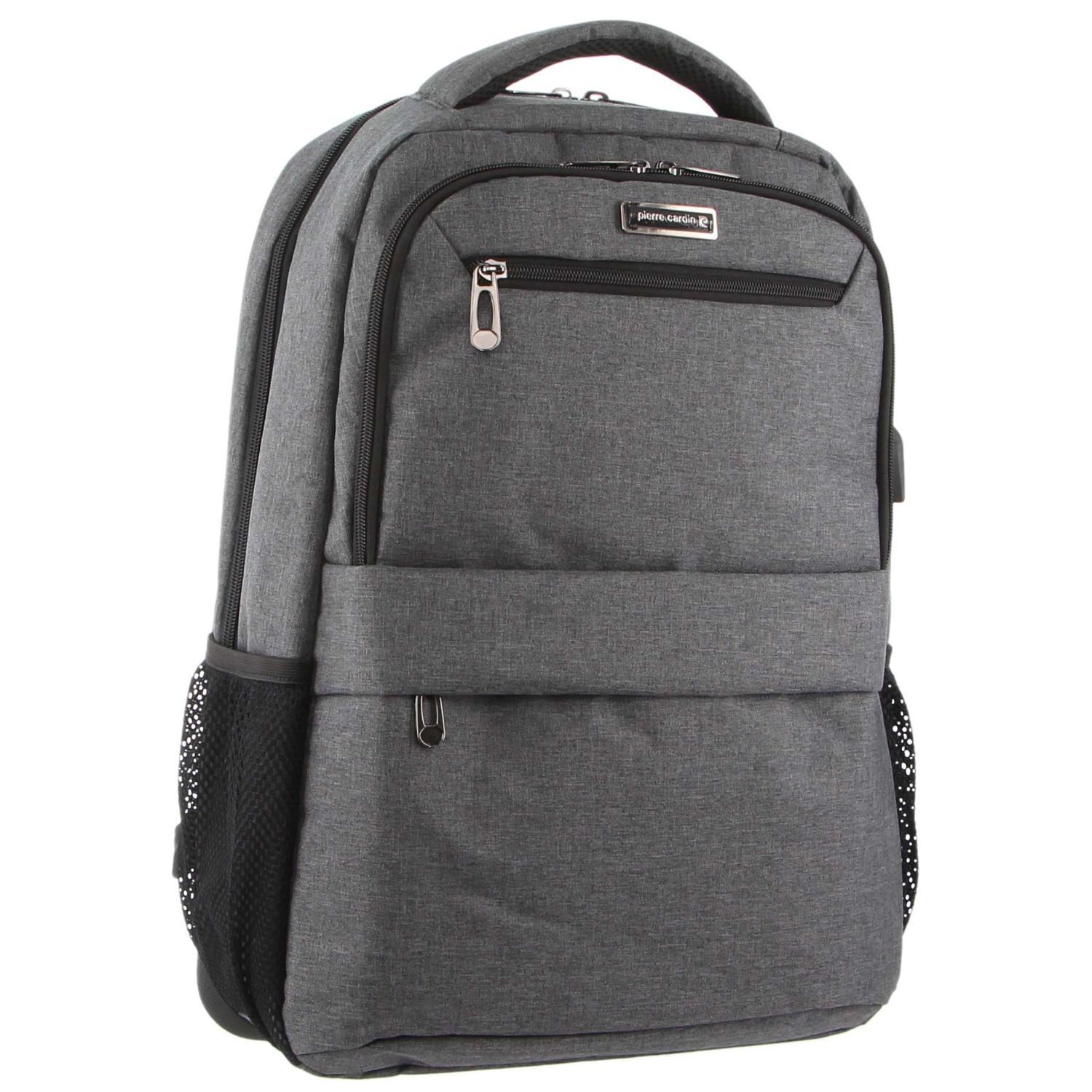 Pierre Cardin USB & RFID Travel & Business Laptop Backpack - PC3179