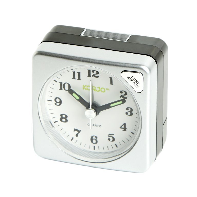 korjo travel alarm clock