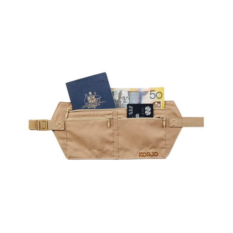Korjo RFID Waist Money Belt