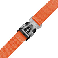 Edge Luggage Strap Nylon Neon Orange