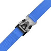 Edge Luggage Strap Nylon CYAN BLUE