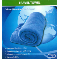 TBD Edge Deluxe Microfibre Beach Towel 64cm x 137cm