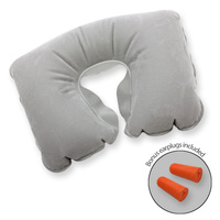 Edge Inflatable Standard Neck Pillow - GREY