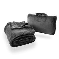 Cabeau Fold 'N Go Blanket - Charcoal
