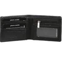 Pierre Cardin Italian Leather Men's Wallet/Card Holder - BLACK (PC 1161BK)