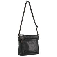 Milleni Ladies Nappa Leather Cross-Body Small Tote - NL2598