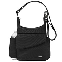 Travelon Classic Anti-Theft Messenger Bag with RFID protection