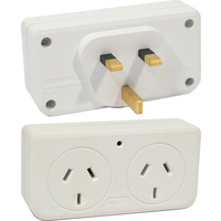Jackson Dual AUST. to UK Travel Adaptor