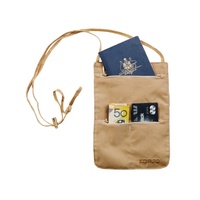 Korjo RFID Neck Money Pouch