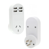Jackson USA Travel Adaptor - 3.1 Amp - 4 x USB