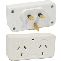 Jackson Dual AUST. to UK Travel Adaptor