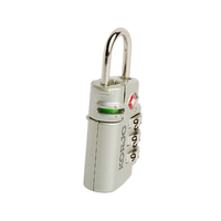 Korjo - TSA Indicator Combination Lock - Silver
