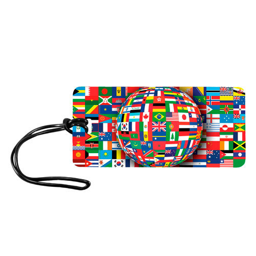 Themed Luggage Tags - International World Flags