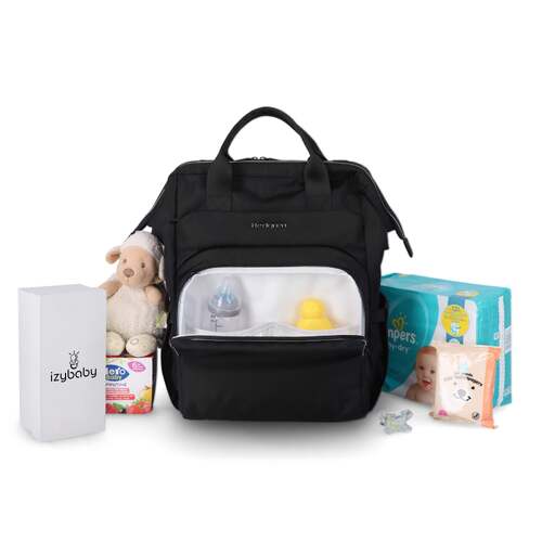 Hedgren LULLABY CHERUB Backpack and Change mat - PIRATE BLACK