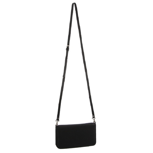 Pierre Cardin PC1184 Italian Leather Cross Body Organiser - BLACK