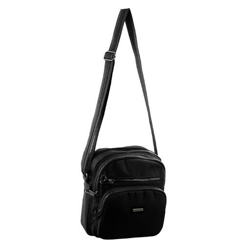 Pierre Cardin Anti-Theft RFID Crossbody Bag PC2890 - Black