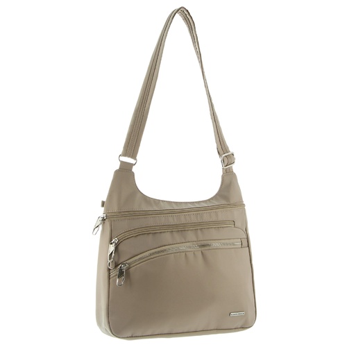 Pierre Cardin PC2997 Anti-Theft RFID  Cross Body Bag - TAUPE
