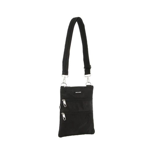 Pierre Cardin PC3157 Anti-Theft Small RFID Cross Body Bag - BLACK CAMO