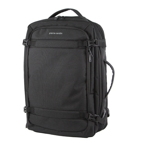 Pierre Cardin Backpack Travel and Business Backpack - BLACK