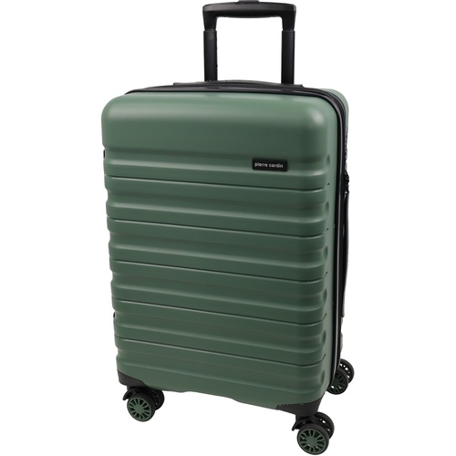 Pierre Cardin Cabin Size Suitcase - MOSS GREEN