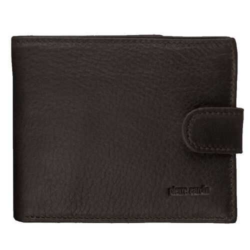 Pierre Cardin PC8780BK Mens Leather RFID Wallet - BLACK