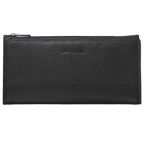 Pierre Cardin PC9130 Italian Leather Ladies Wallet - BLACK