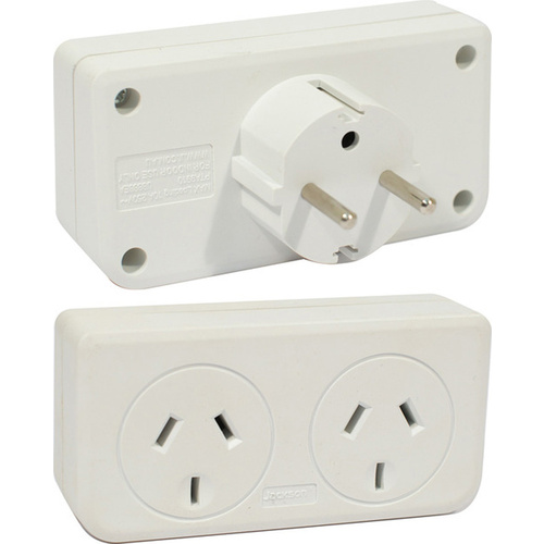 Jackson Dual AUST. to EURO Travel Adaptor