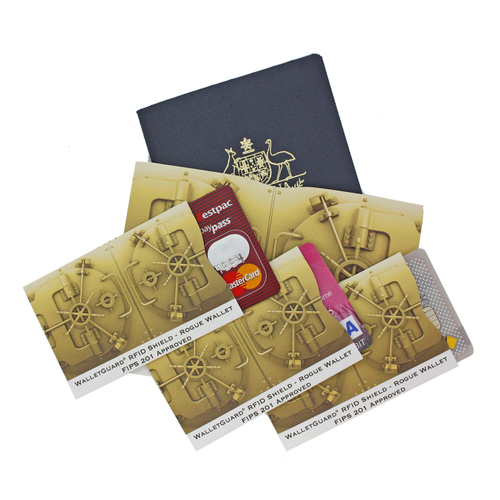 Edge RFID Blocking CC & Passport Sleeves